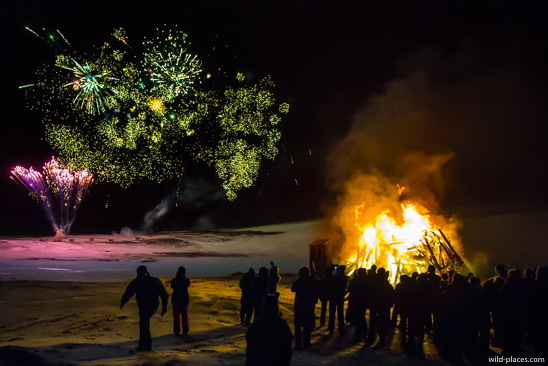 New Years Eve at the Mývatn