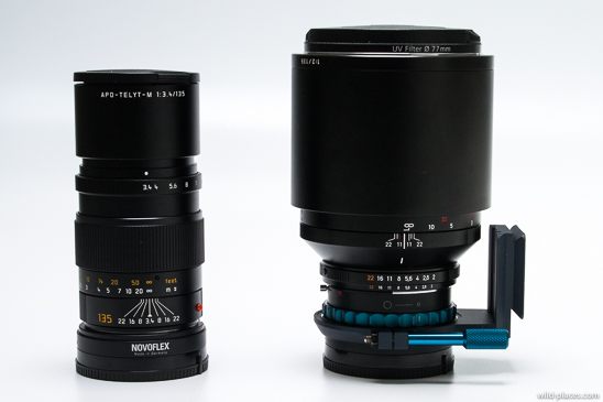 135mm lenses